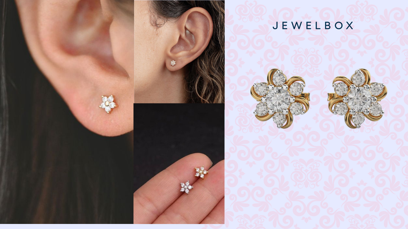 4 Elite Must-Have 9kt Diamond Jewellery Pieces 4 Periwinkle Diamond Ear Studs